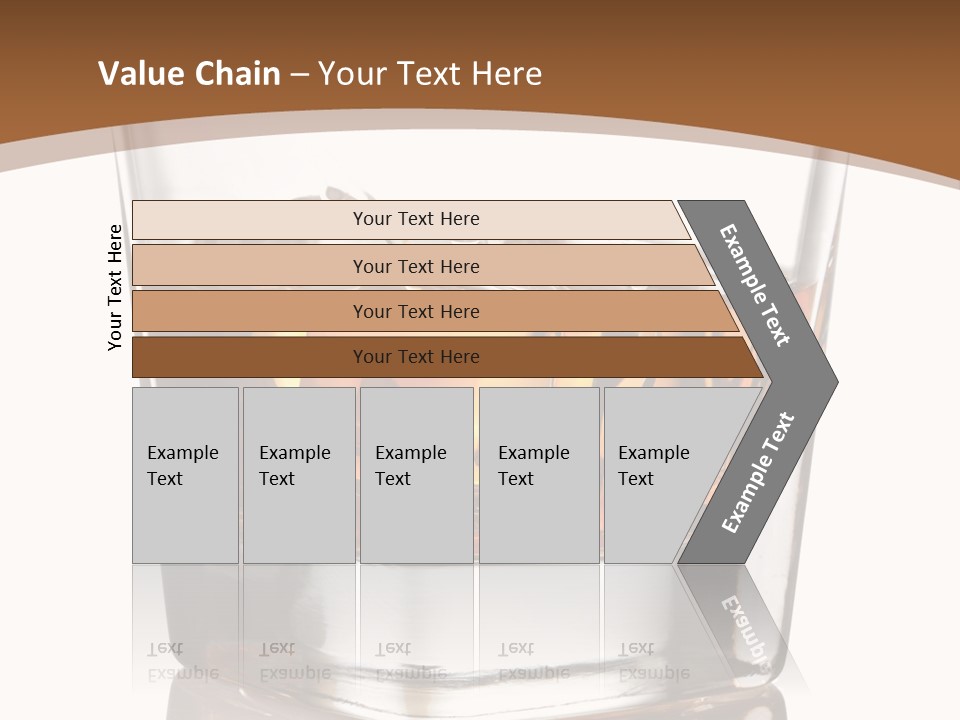 Brown Cold Rum PowerPoint Template