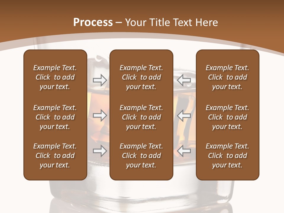Brown Cold Rum PowerPoint Template