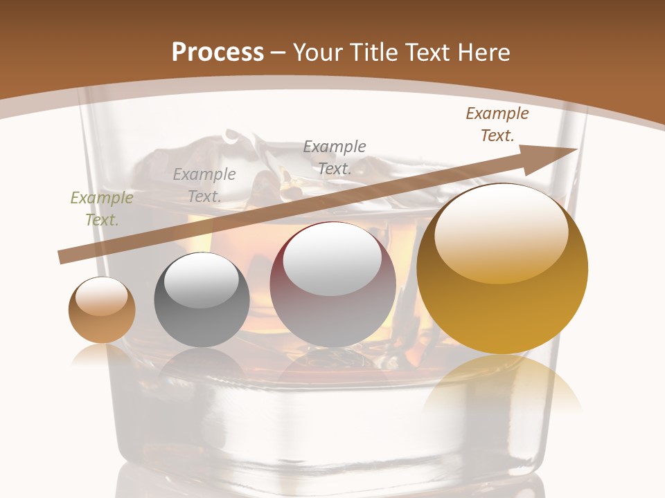 Brown Cold Rum PowerPoint Template