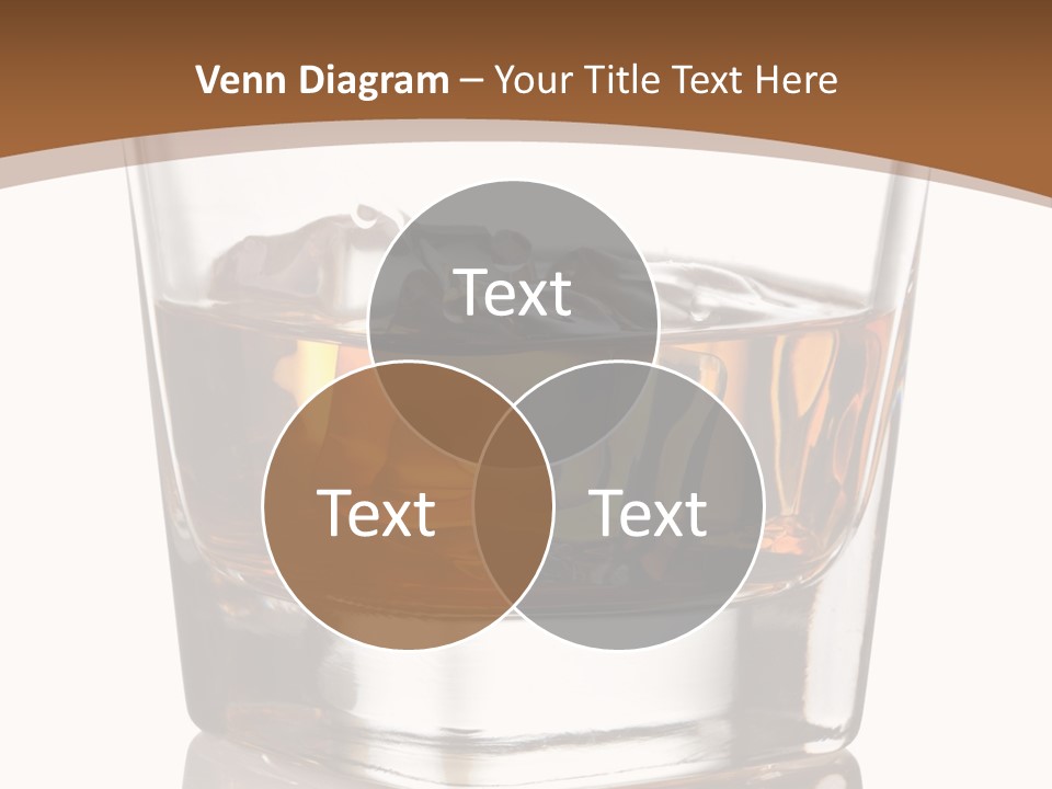 Brown Cold Rum PowerPoint Template