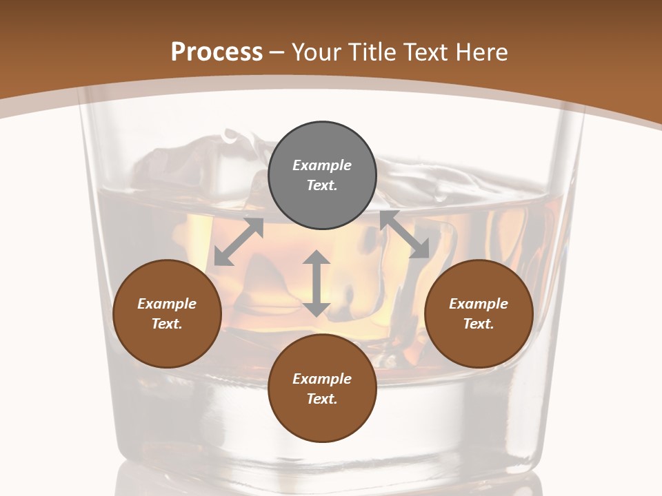 Brown Cold Rum PowerPoint Template