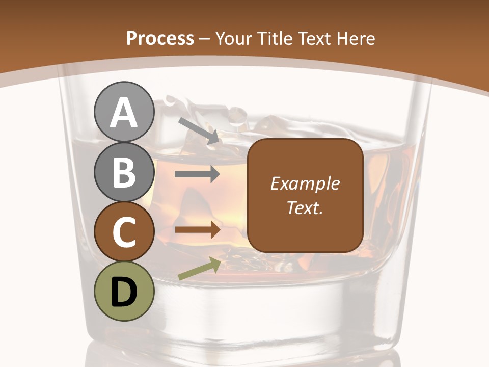 Brown Cold Rum PowerPoint Template