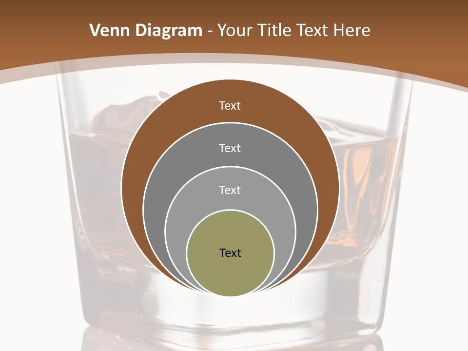 Brown Cold Rum PowerPoint Template