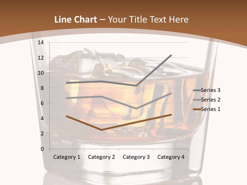 Brown Cold Rum PowerPoint Template