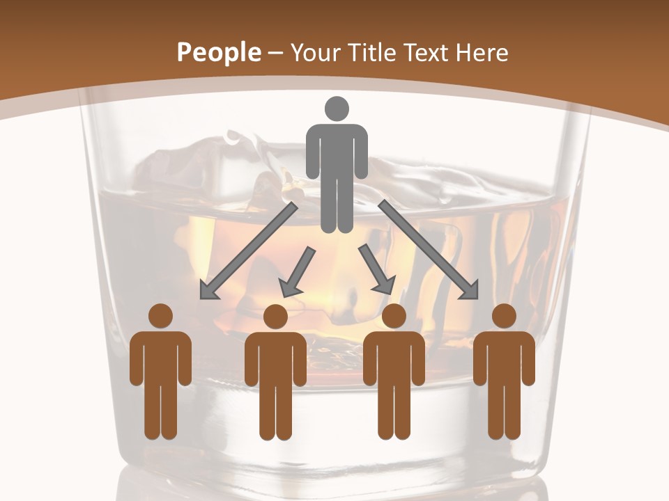 Brown Cold Rum PowerPoint Template