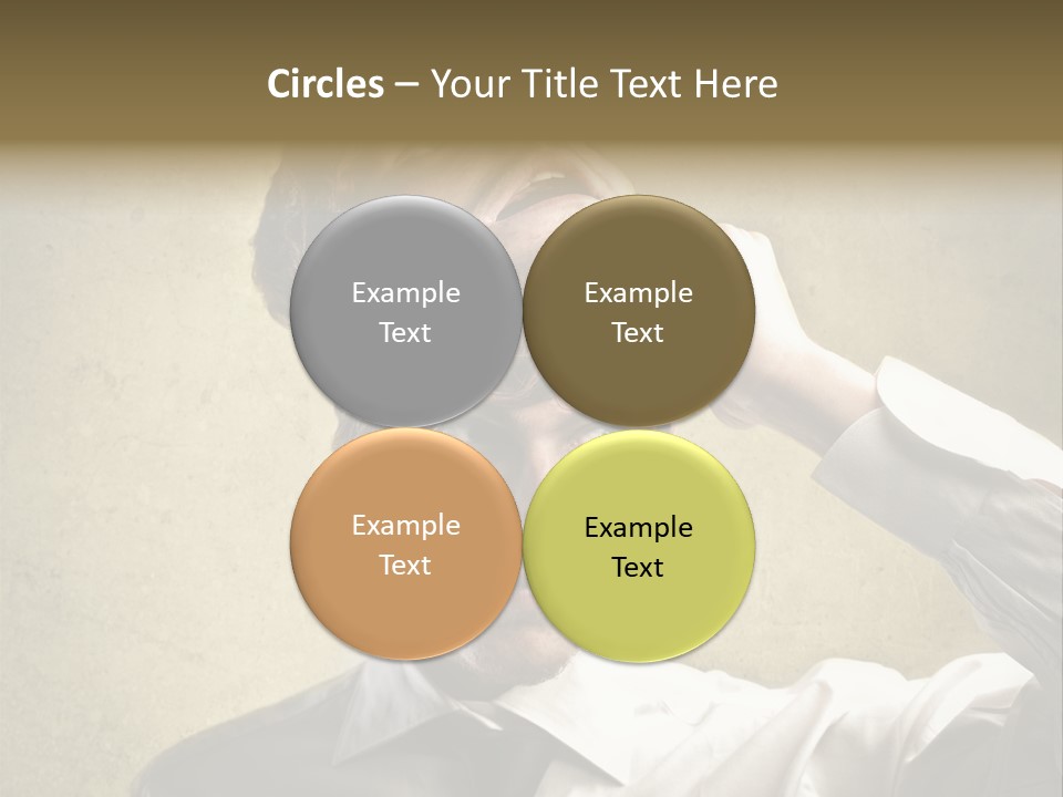 Mask Personality Bad PowerPoint Template