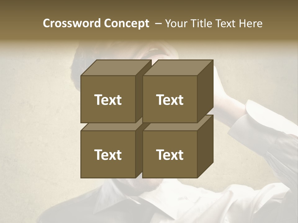 Mask Personality Bad PowerPoint Template