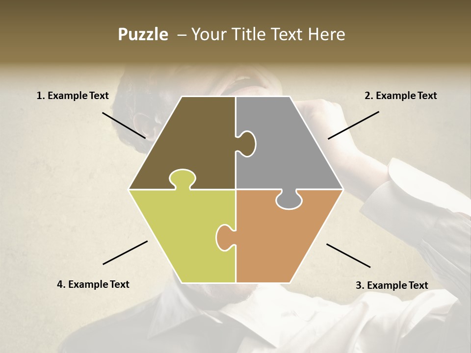 Mask Personality Bad PowerPoint Template