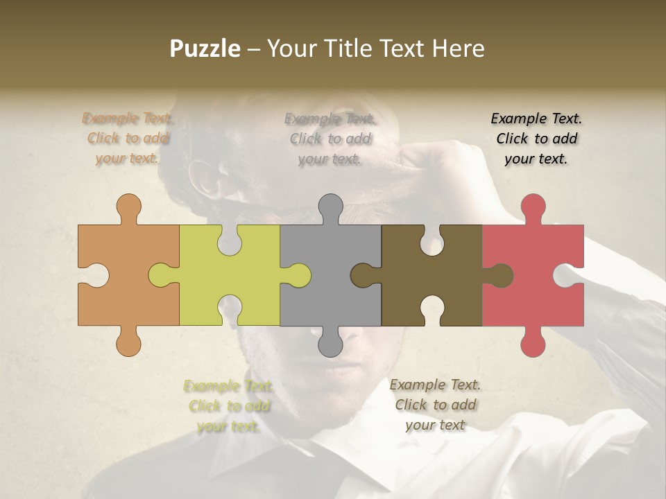 Mask Personality Bad PowerPoint Template