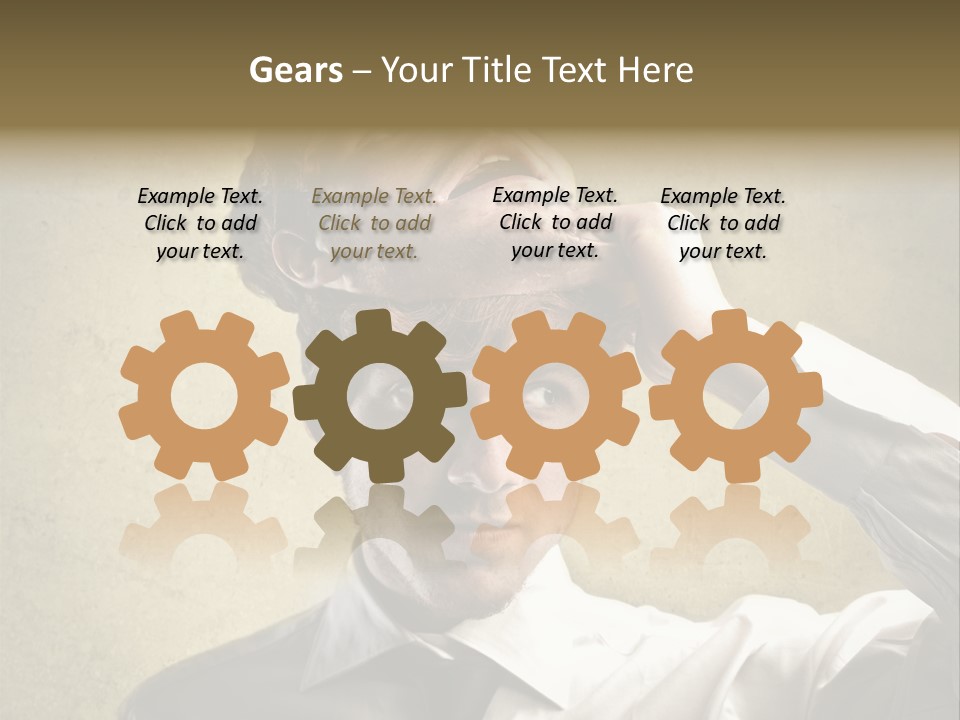 Mask Personality Bad PowerPoint Template