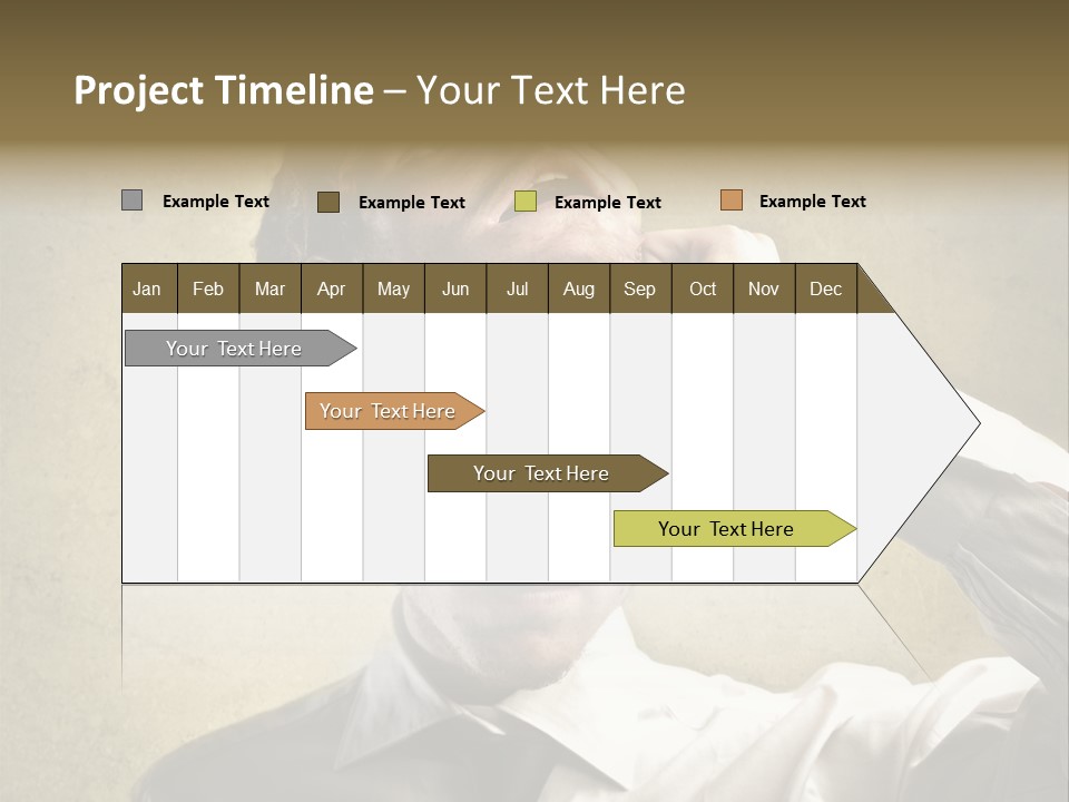 Mask Personality Bad PowerPoint Template