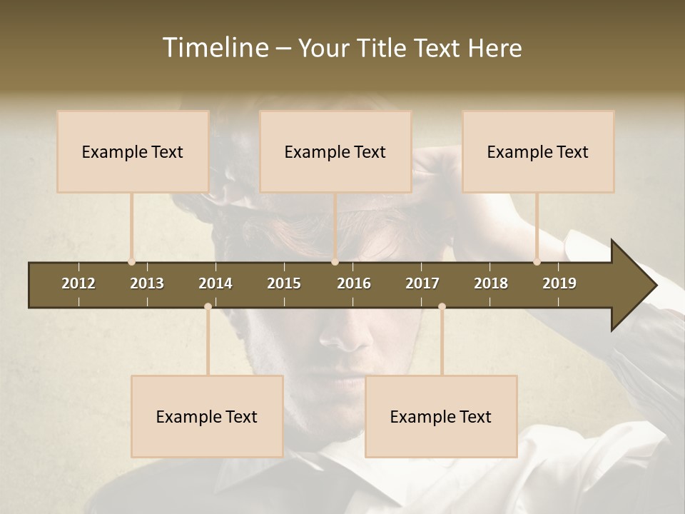 Mask Personality Bad PowerPoint Template