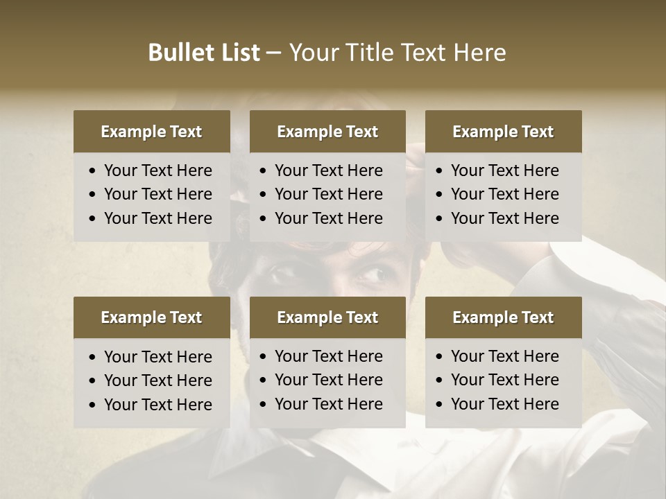 Mask Personality Bad PowerPoint Template