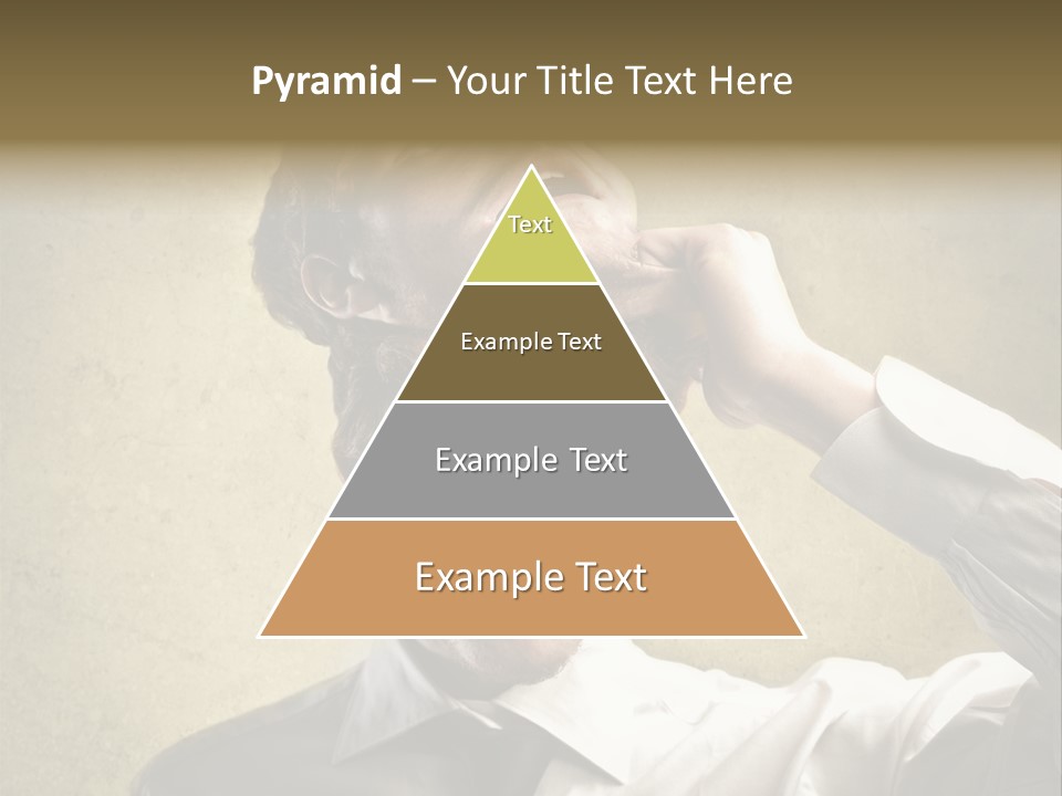 Mask Personality Bad PowerPoint Template