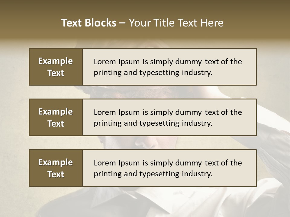 Mask Personality Bad PowerPoint Template