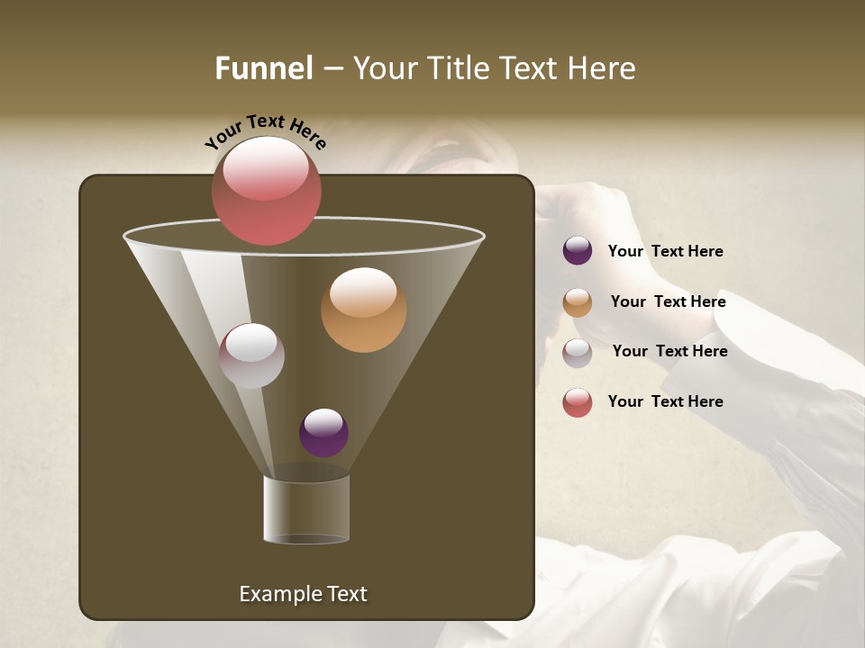 Mask Personality Bad PowerPoint Template