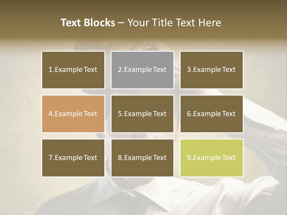 Mask Personality Bad PowerPoint Template