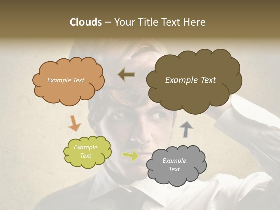 Mask Personality Bad PowerPoint Template