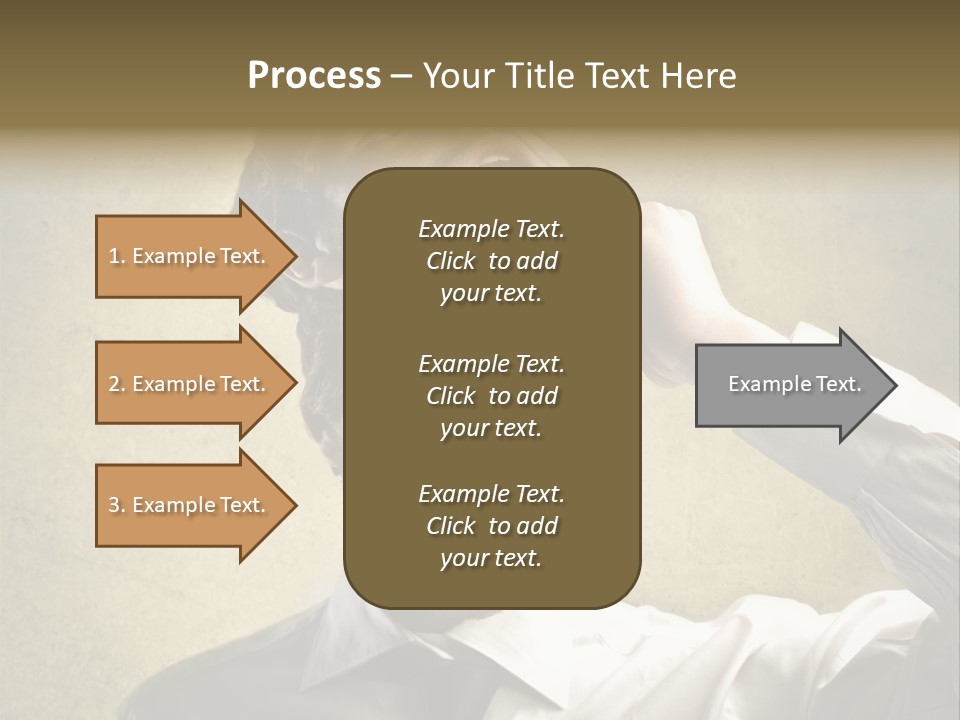 Mask Personality Bad PowerPoint Template