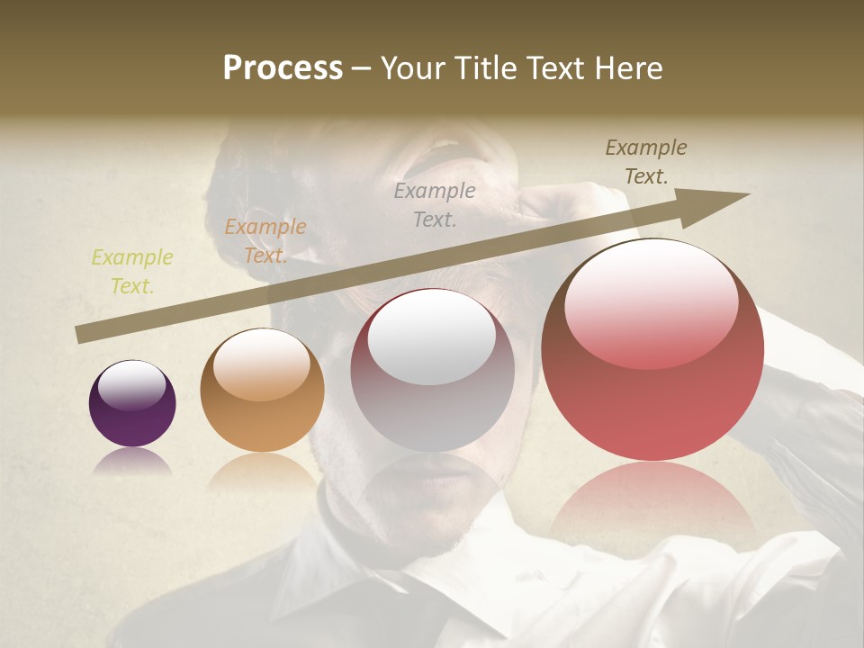 Mask Personality Bad PowerPoint Template