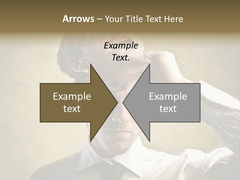 Mask Personality Bad PowerPoint Template