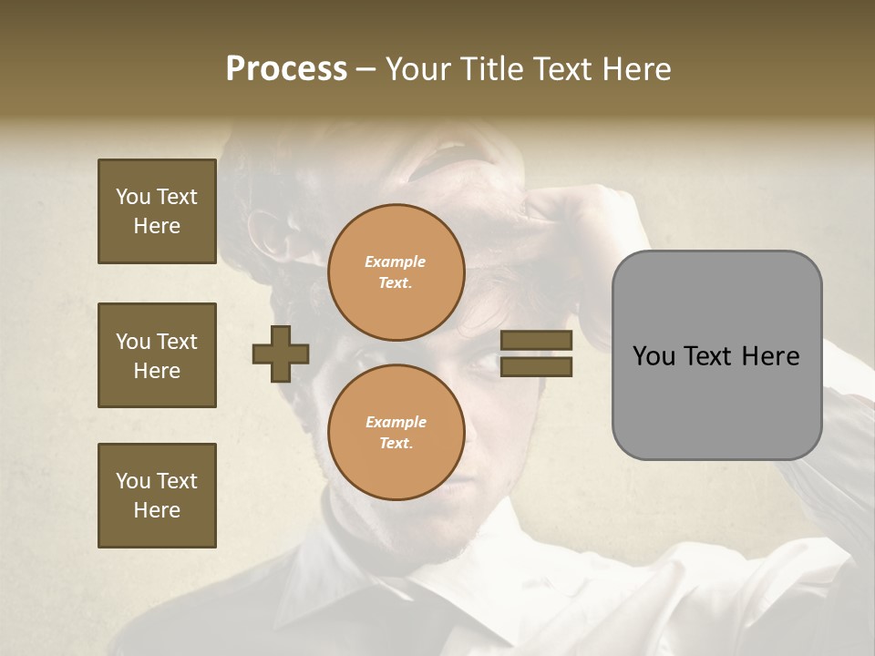 Mask Personality Bad PowerPoint Template