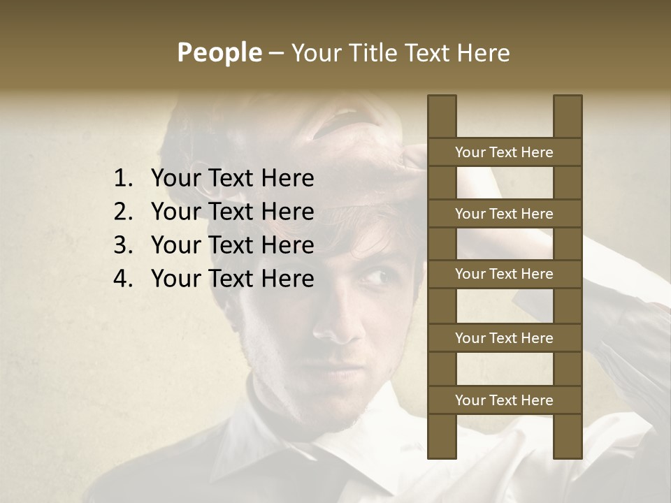 Mask Personality Bad PowerPoint Template