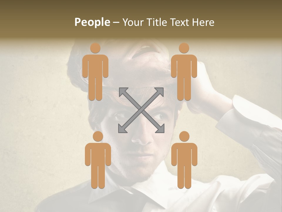 Mask Personality Bad PowerPoint Template