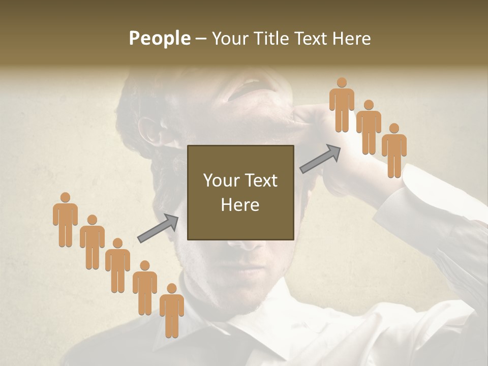 Mask Personality Bad PowerPoint Template