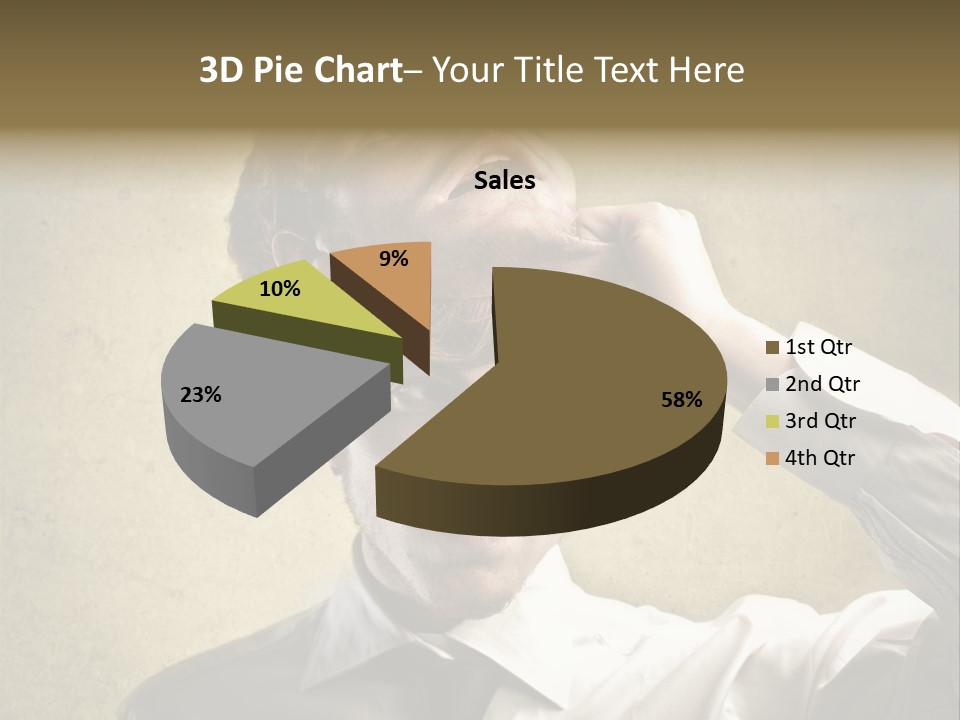 Mask Personality Bad PowerPoint Template