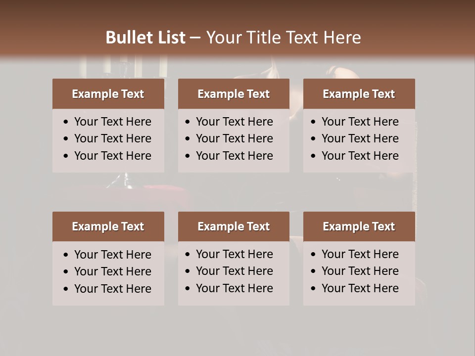 Sensual Caucasian Beautiful PowerPoint Template