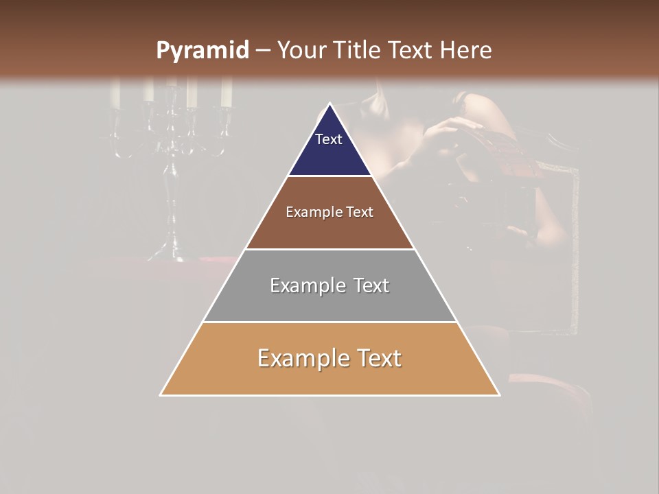 Sensual Caucasian Beautiful PowerPoint Template