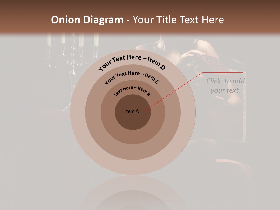 Sensual Caucasian Beautiful PowerPoint Template