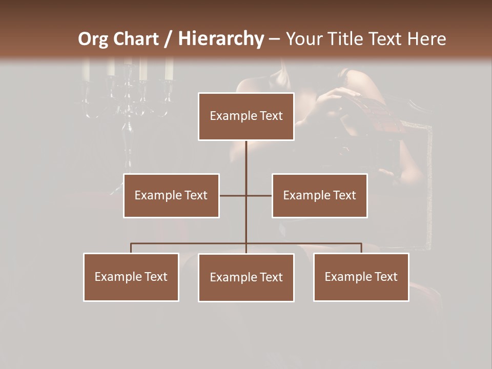 Sensual Caucasian Beautiful PowerPoint Template