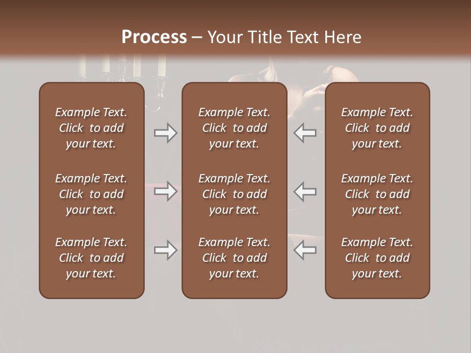 Sensual Caucasian Beautiful PowerPoint Template