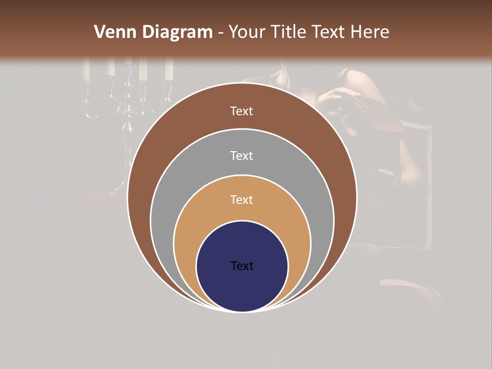 Sensual Caucasian Beautiful PowerPoint Template