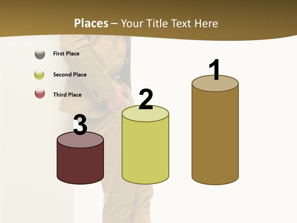 Full Body Board Message PowerPoint Template