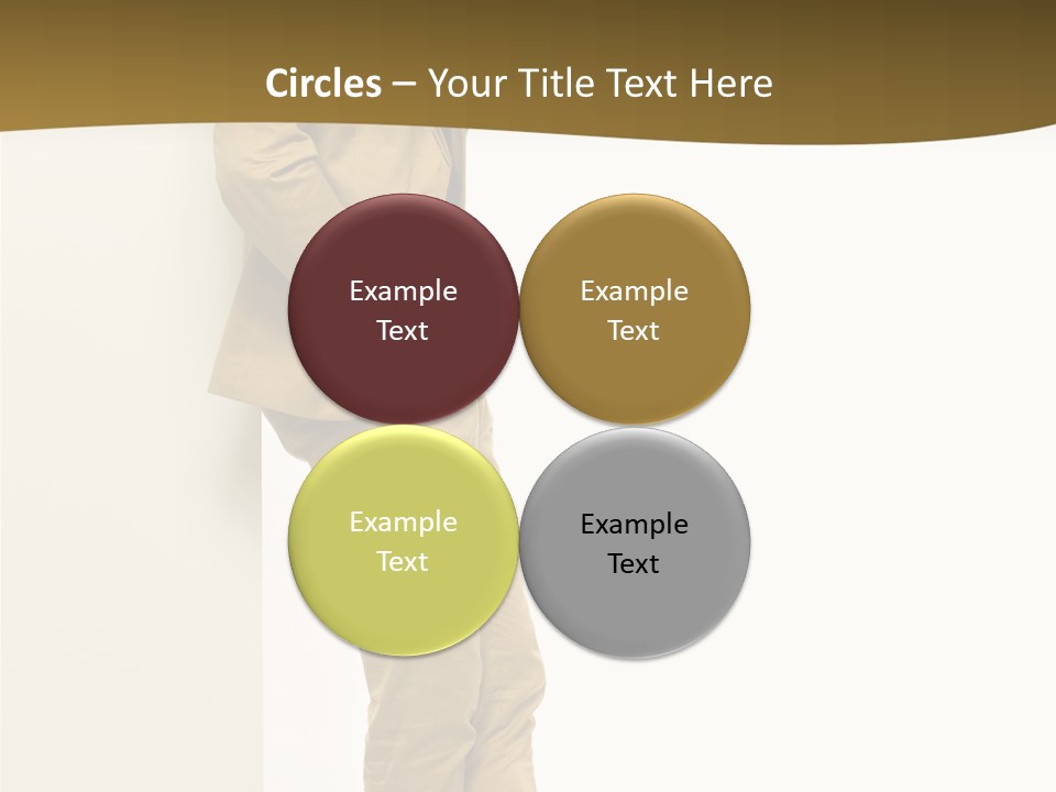 Full Body Board Message PowerPoint Template