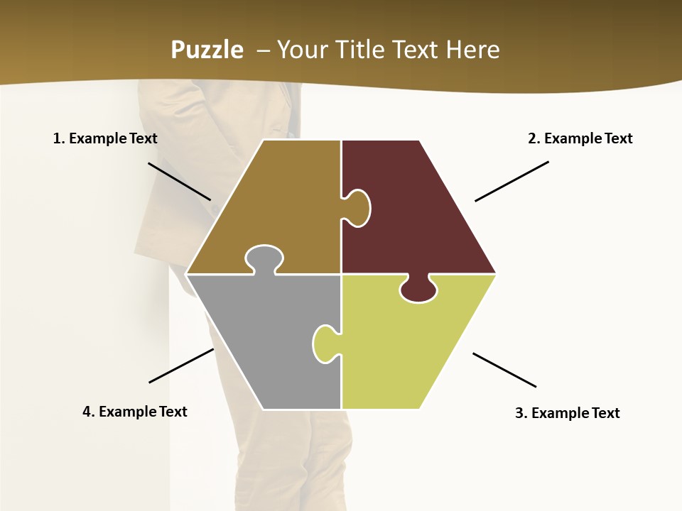 Full Body Board Message PowerPoint Template