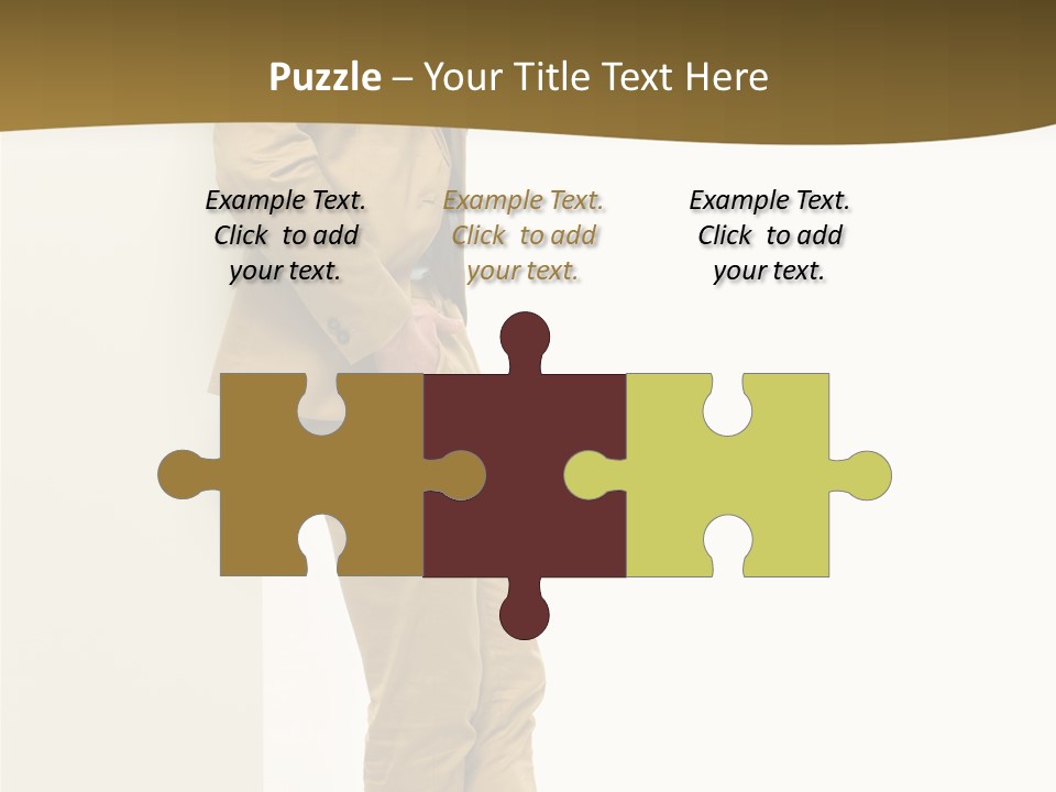 Full Body Board Message PowerPoint Template