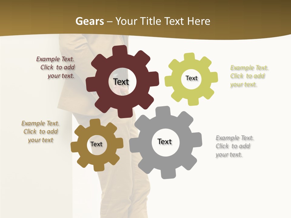 Full Body Board Message PowerPoint Template