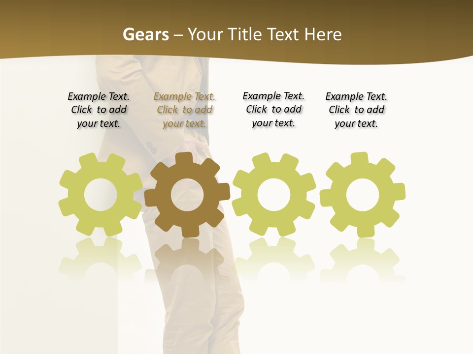 Full Body Board Message PowerPoint Template