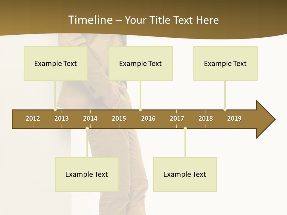Full Body Board Message PowerPoint Template