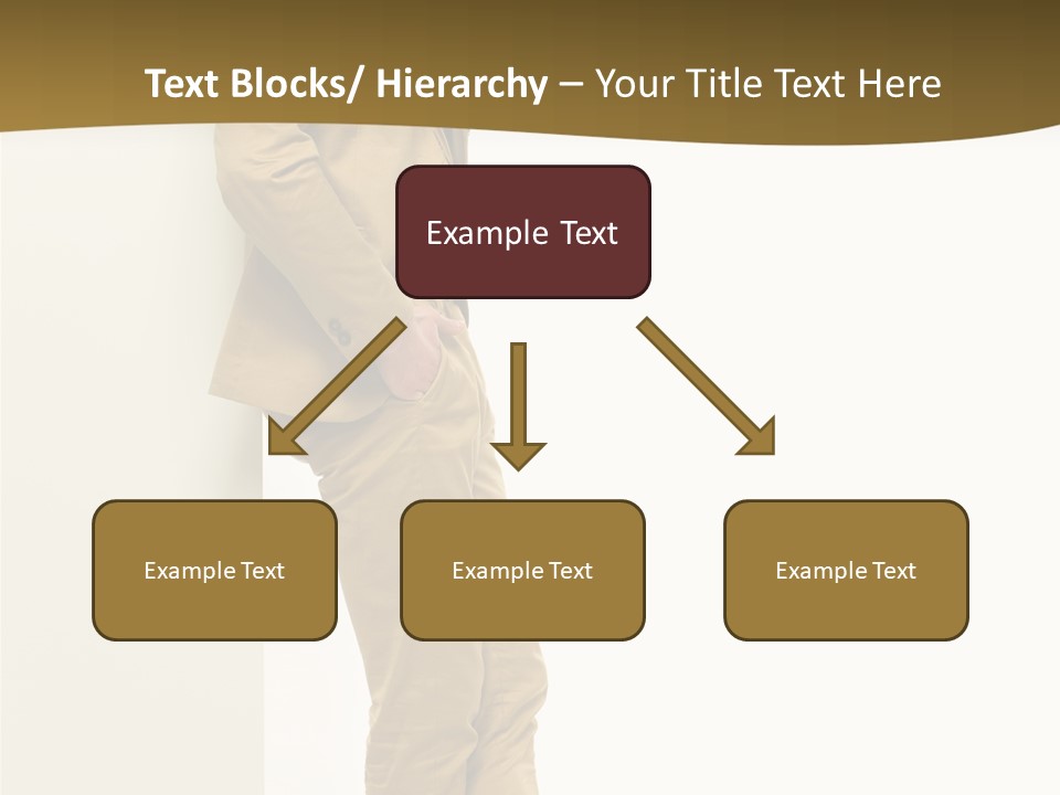 Full Body Board Message PowerPoint Template