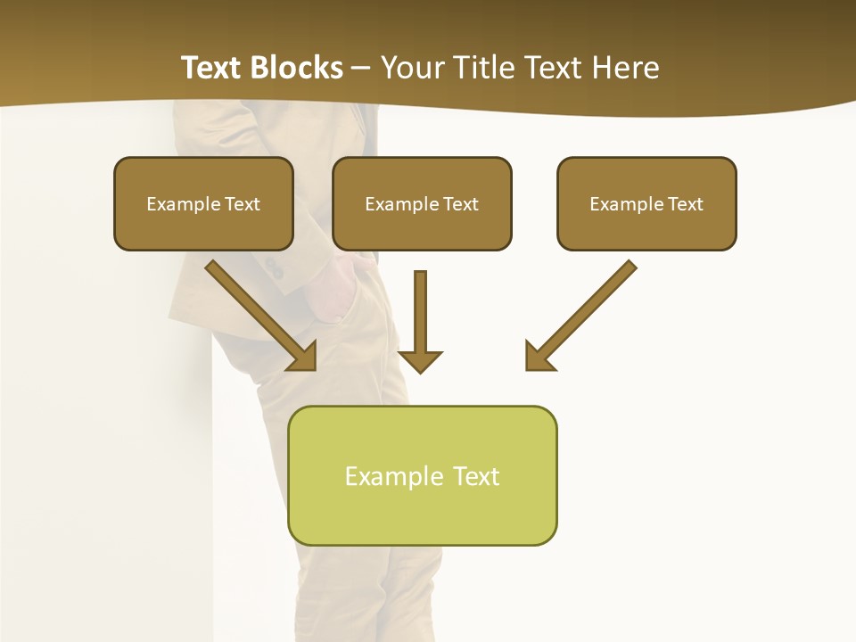 Full Body Board Message PowerPoint Template