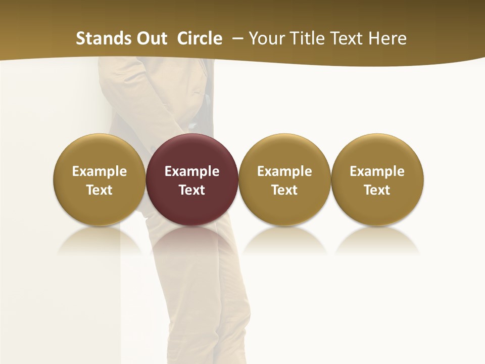 Full Body Board Message PowerPoint Template