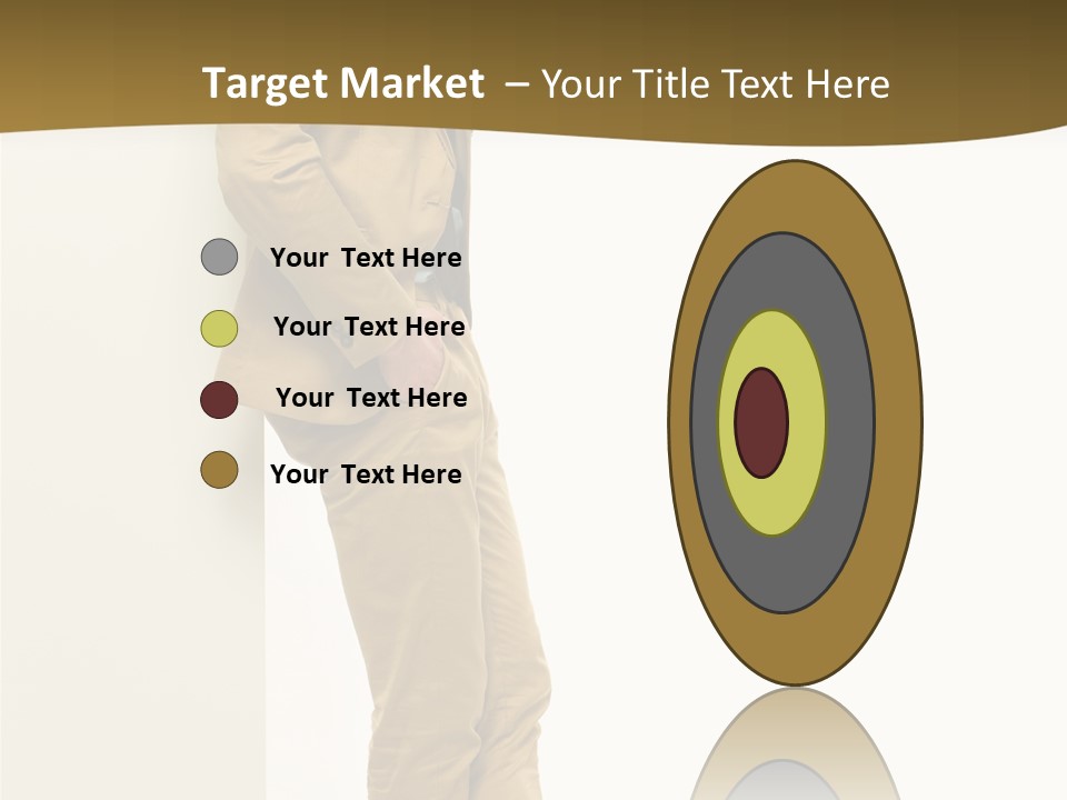 Full Body Board Message PowerPoint Template