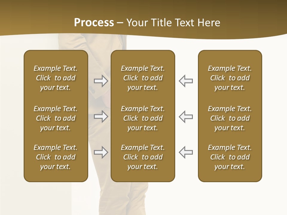 Full Body Board Message PowerPoint Template