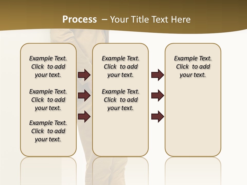Full Body Board Message PowerPoint Template