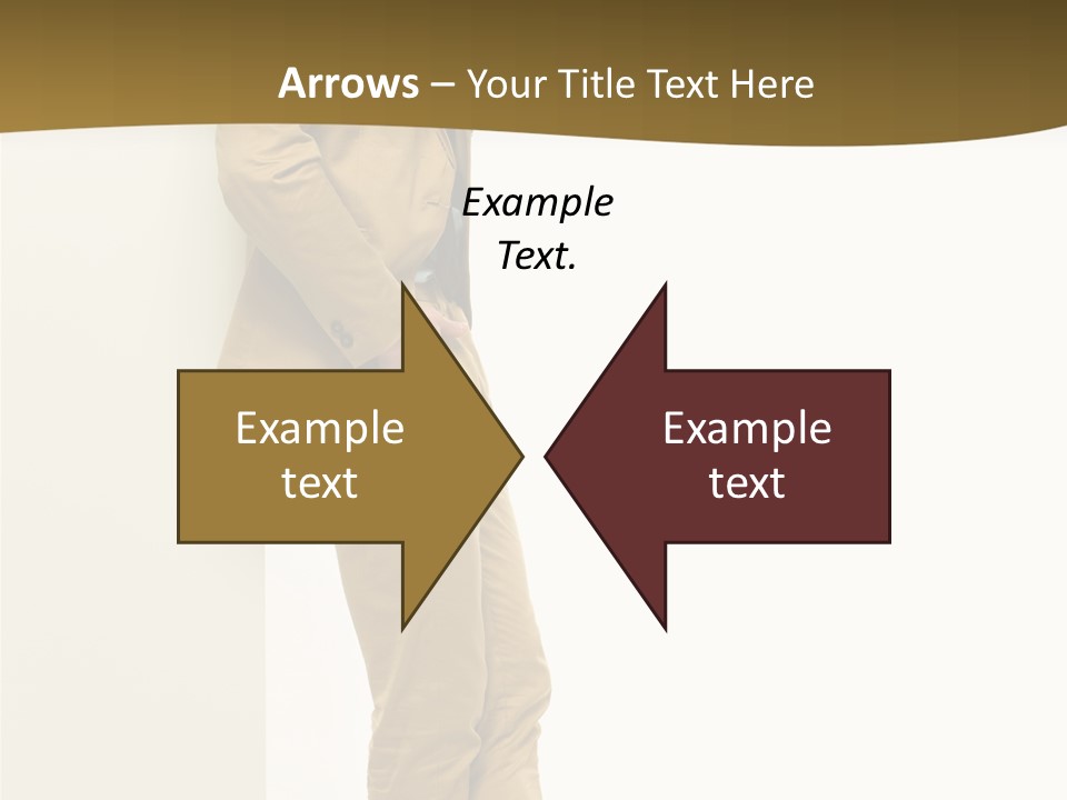 Full Body Board Message PowerPoint Template